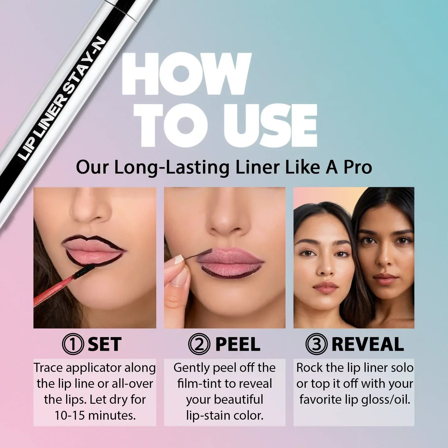 Valerie™ - Plump & Peel 12-Hour Lip Liner