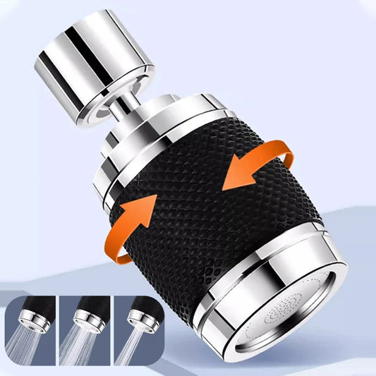 Superfaucet™ - 360° rotatable splash guard faucet