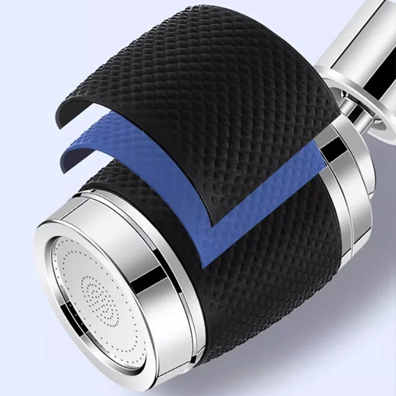 Superfaucet™ - 360° rotatable splash guard faucet