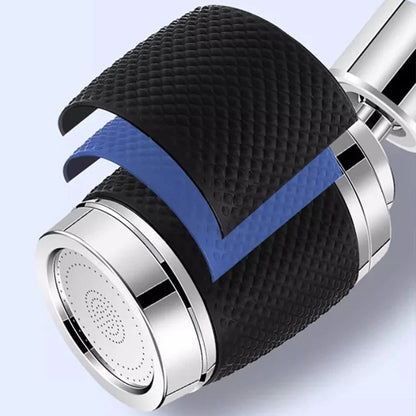 Superfaucet™ - 360° rotatable splash guard faucet