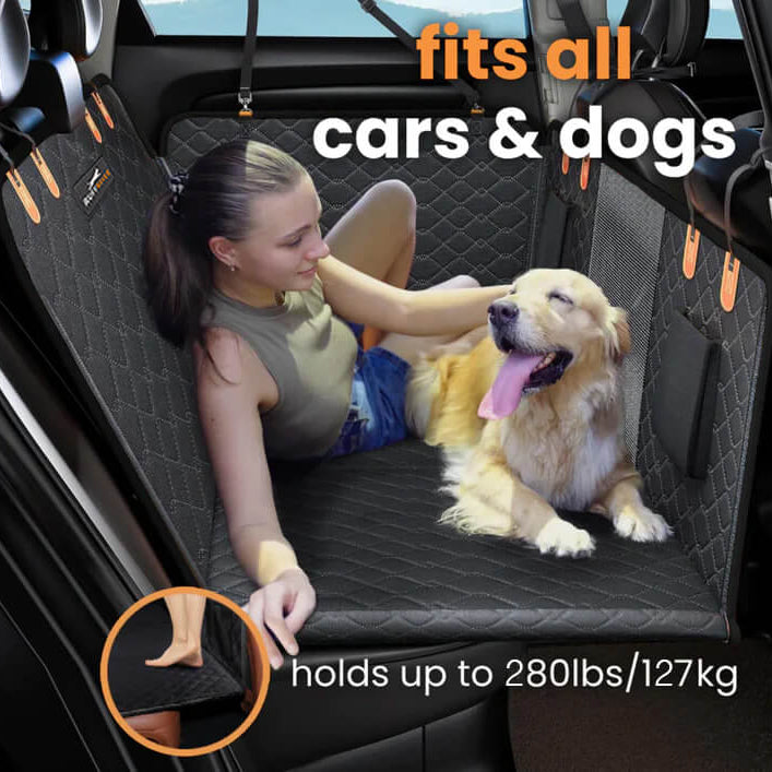 RuffRuff™ - Hard Bottom Dog Car Seat Protector